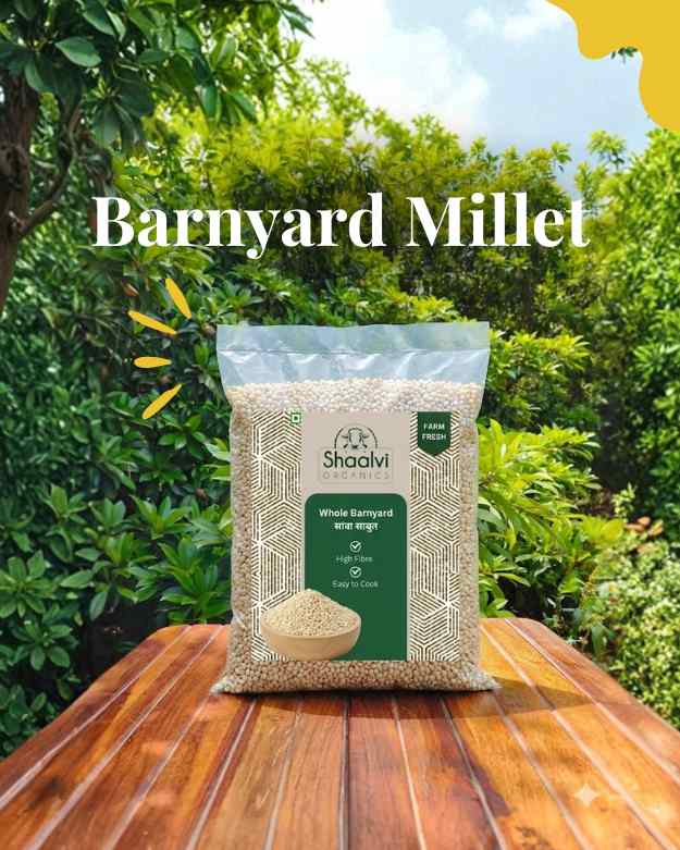Organic Whole Barnyard Millet - Saawa Sabut