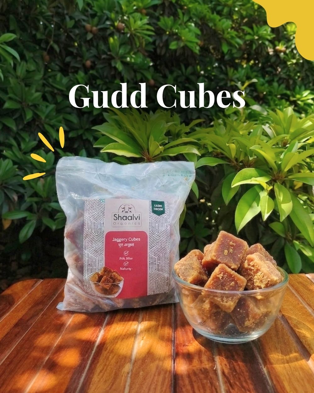 Organic Jaggery Cubes - Gudd Cubes
