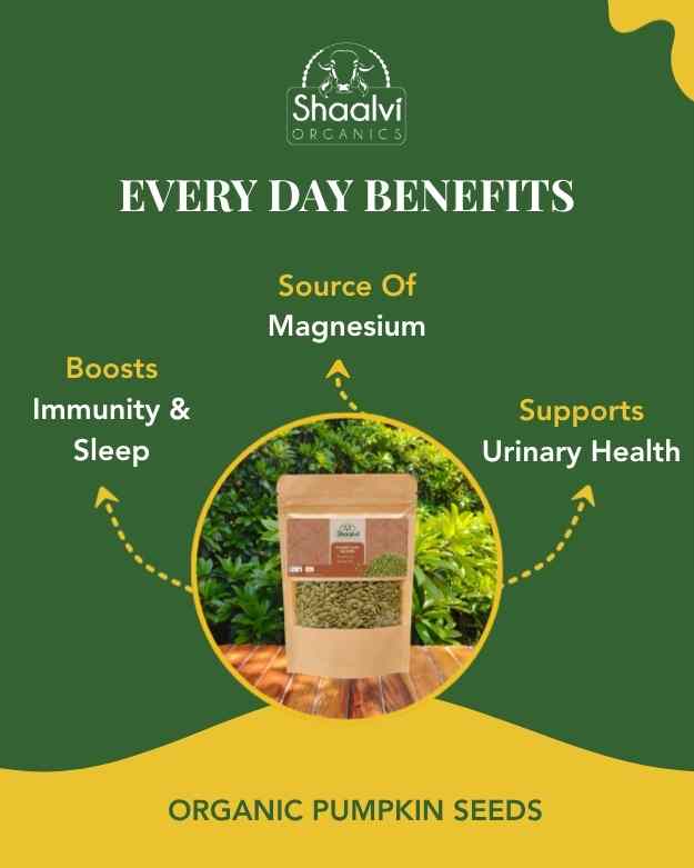 Organic Pumpkin Seeds - Kaddu Ke Beej