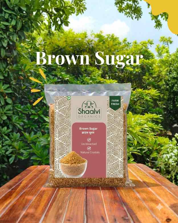 Organic Brown Sugar - Unrefined Shakkar
