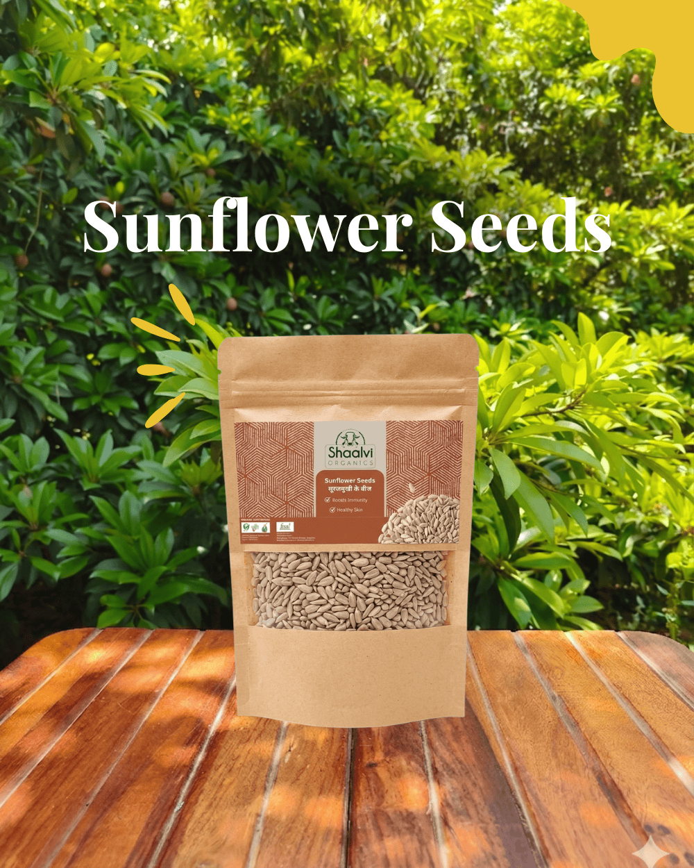 Organic Sunflower Seeds - Surajmukhi Ke Beej