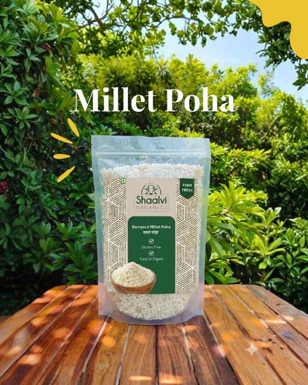 Organic Barnyard Millet Poha - Sawa Poha