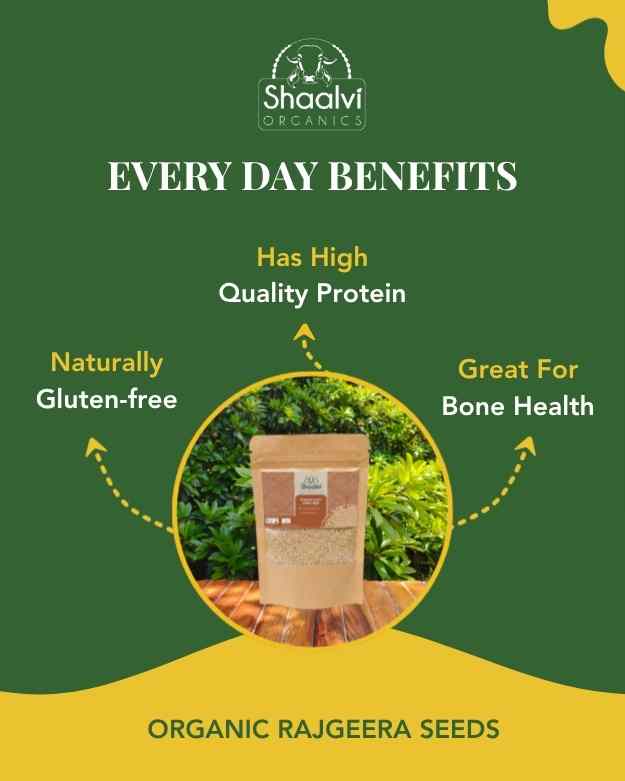 Organic Amaranth seeds - Rajgeera Seeds