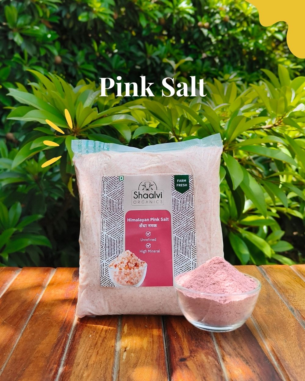 Organic Himalayan Pink Salt - Sendha Namak