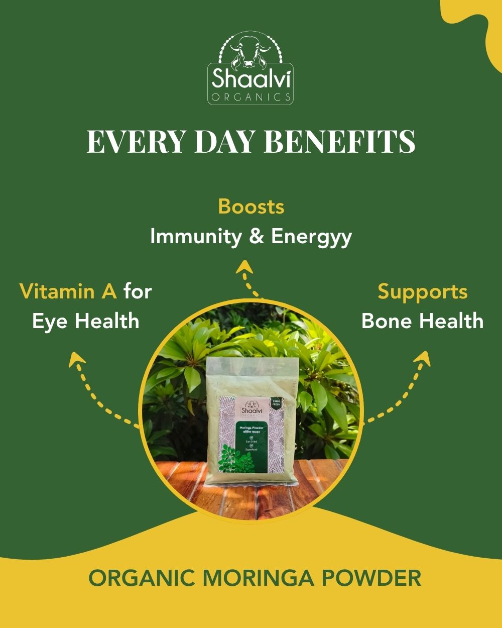 Organic Moringa Powder 