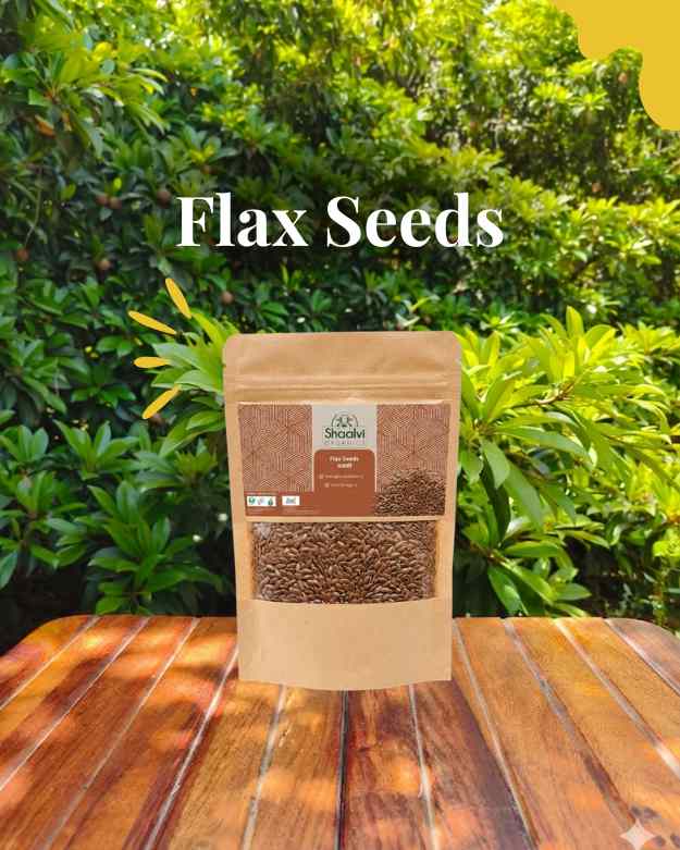 Organic Flax Seeds - Alsi beej